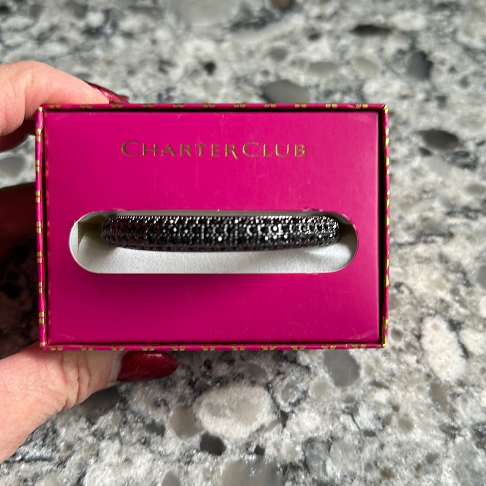 Charter Club rhinestone bracelet
